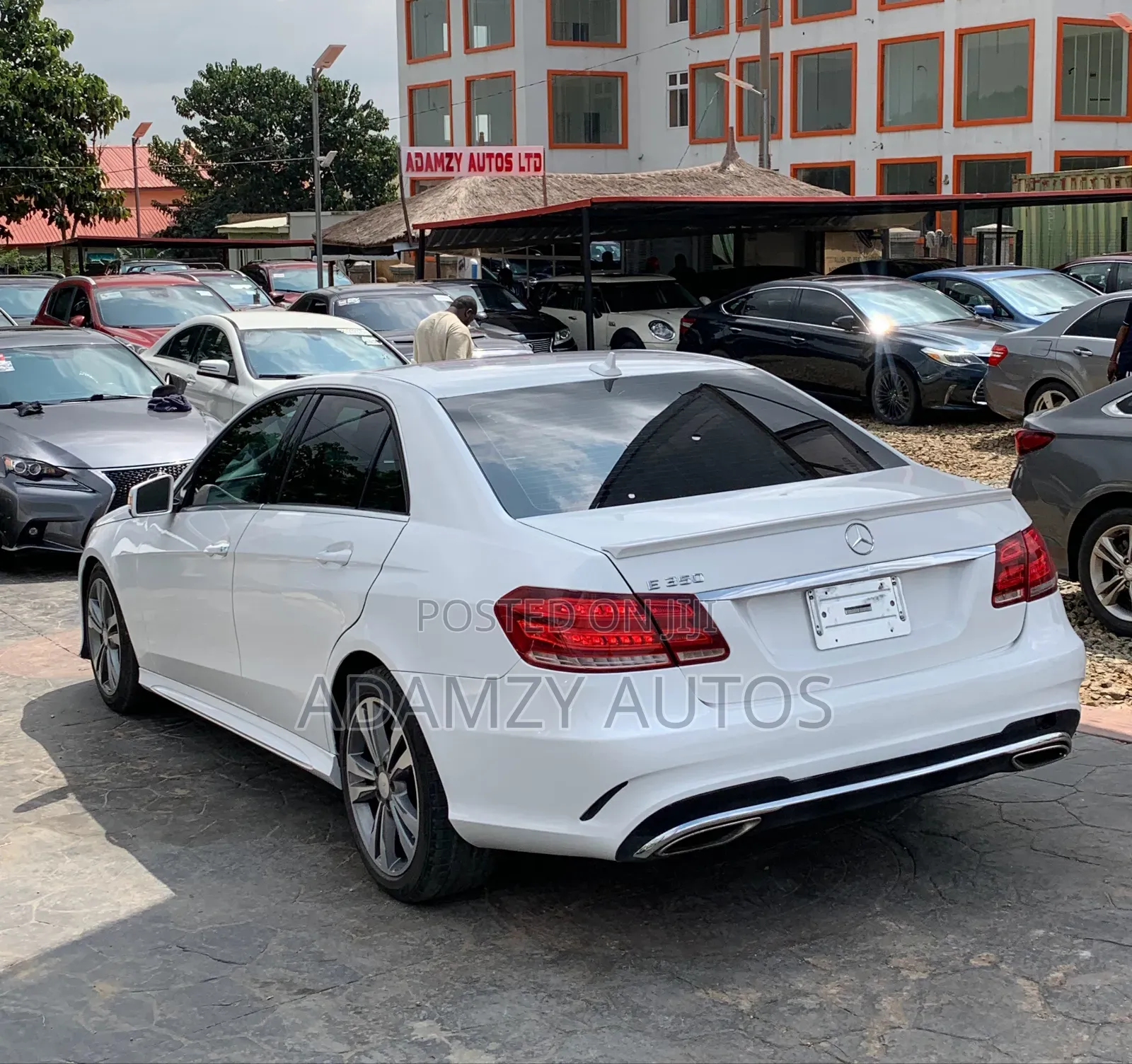 Mercedes-Benz E350 2014 White