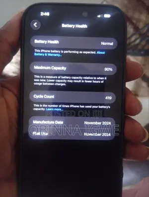 Apple iPhone 16 Pro Max 256 GB Black