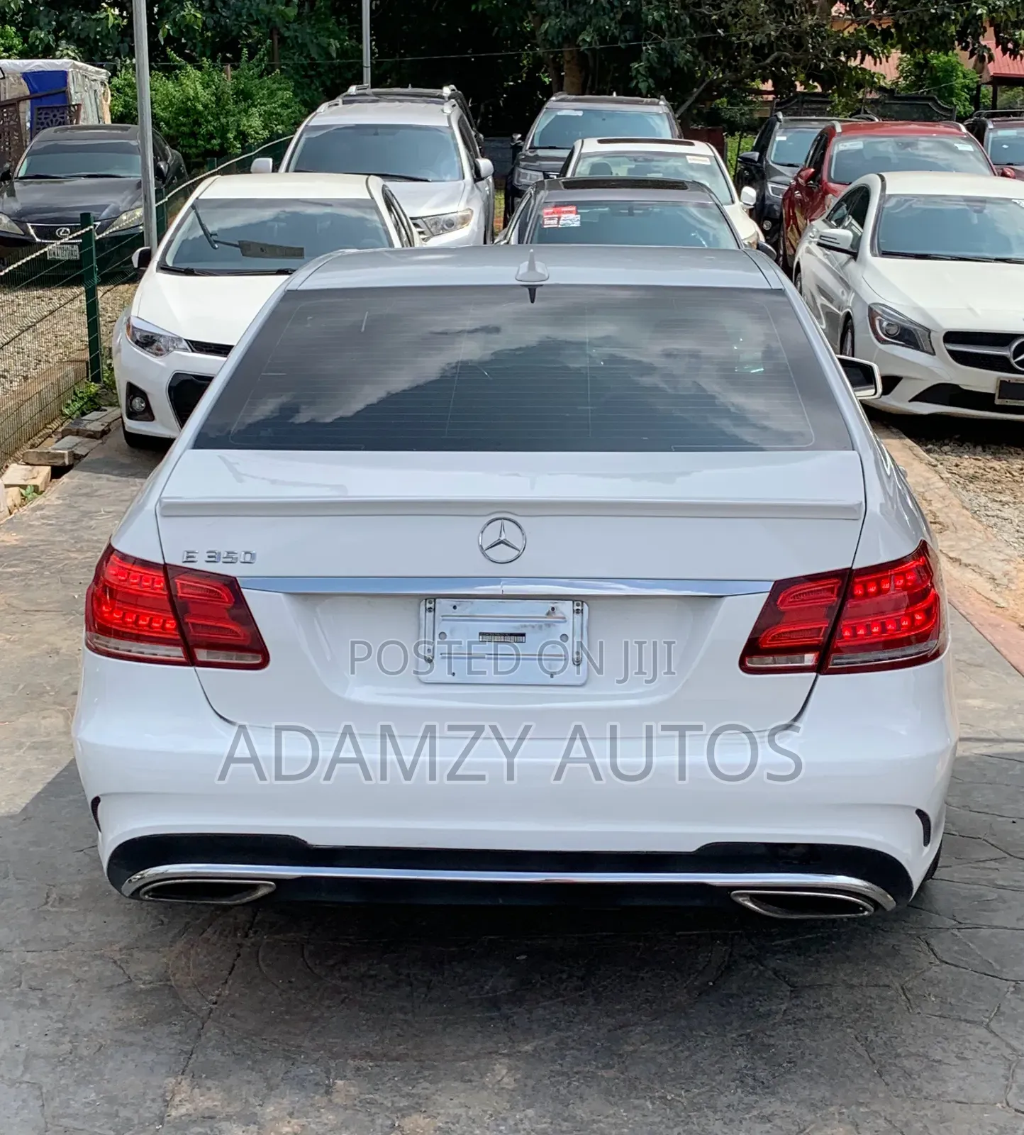 Mercedes-Benz E350 2014 White