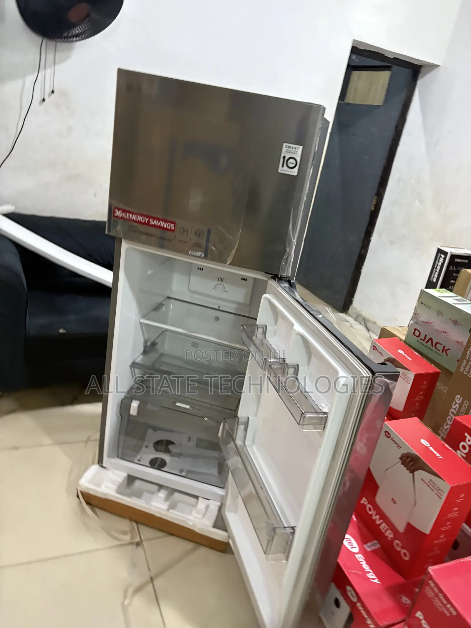 LG GL-C252SLBB 234L Multi Air Flow Fridge