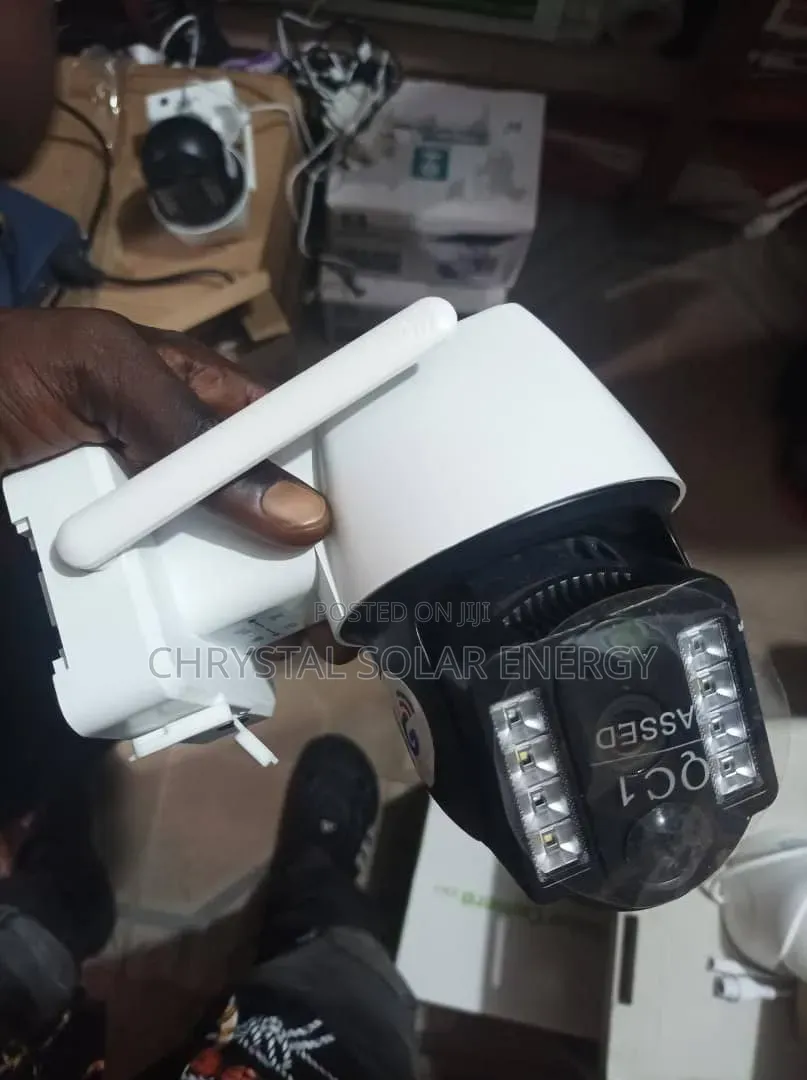 Single Lens UBOX Solar-Powered Simulated/Dummy Security Camera