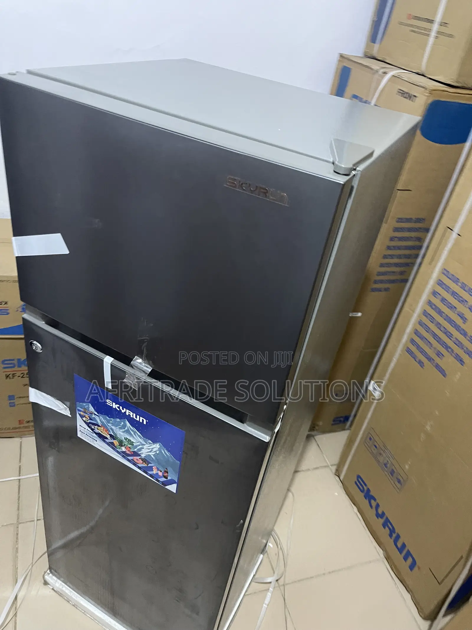 Skyrun 200L Upright Fridge for Modern Homes