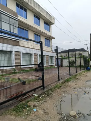 2.7 Meter Length by 2.4 Meter Height Black Color Panel Mesh