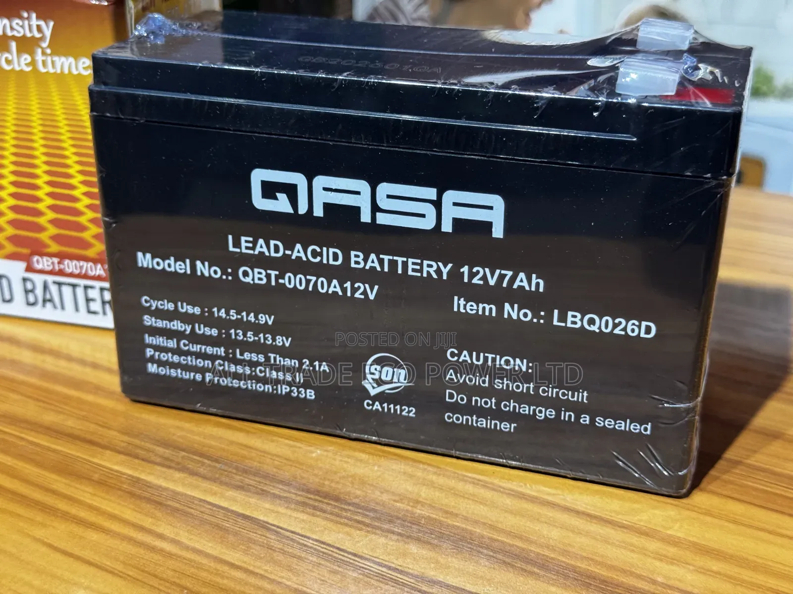 QASA 7amps Battery 12V