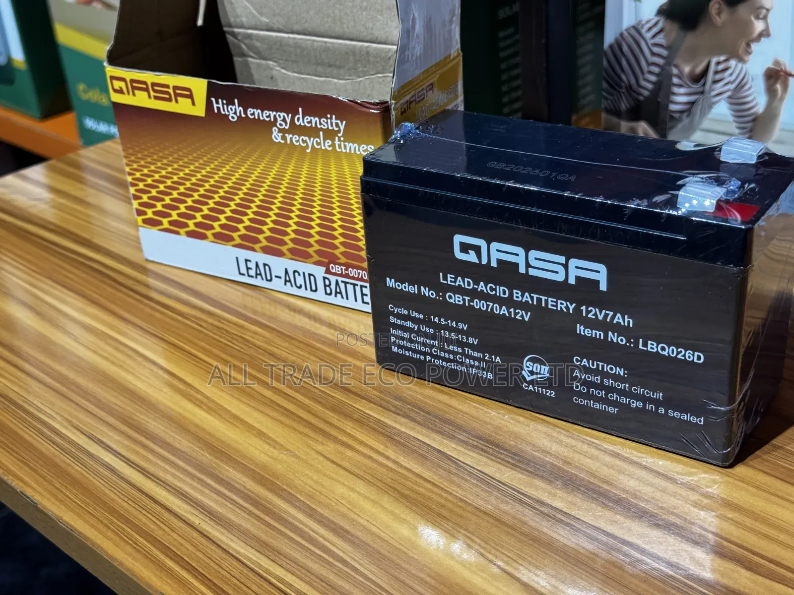 QASA 7amps Battery 12V