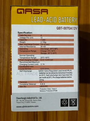 QASA 7amps Battery 12V
