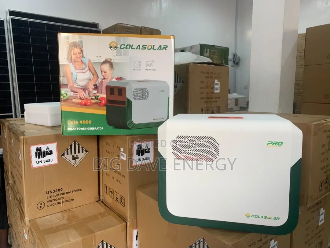 4kw 1800w Cola Solar Generator