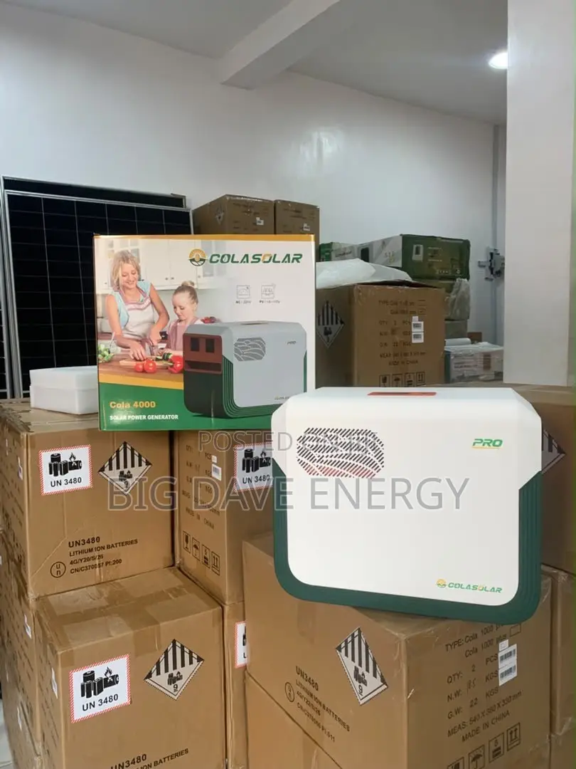 4kw 1800w Cola Solar Generator