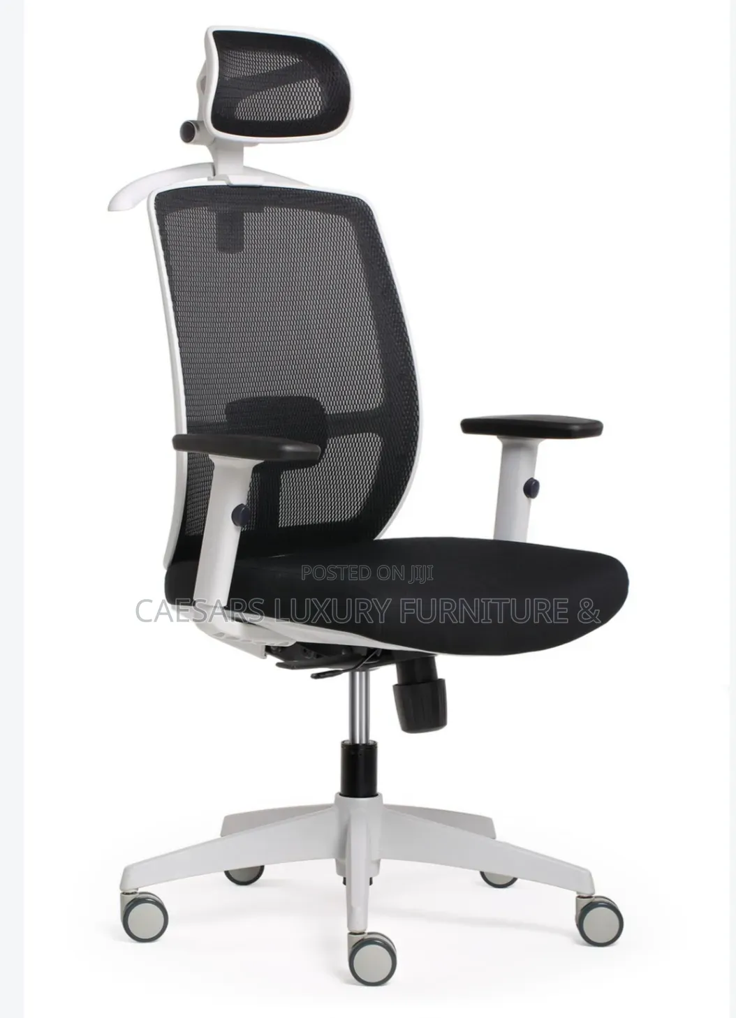High Back Ergonomic Mesh Office Chair With Head Rest