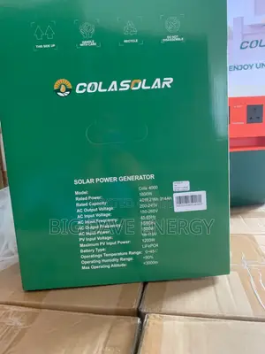 4kw 1800w Cola Solar Generator