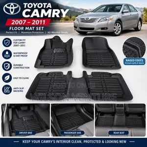 Toyota Camry 2007–2011 Premium Floor Mat Set