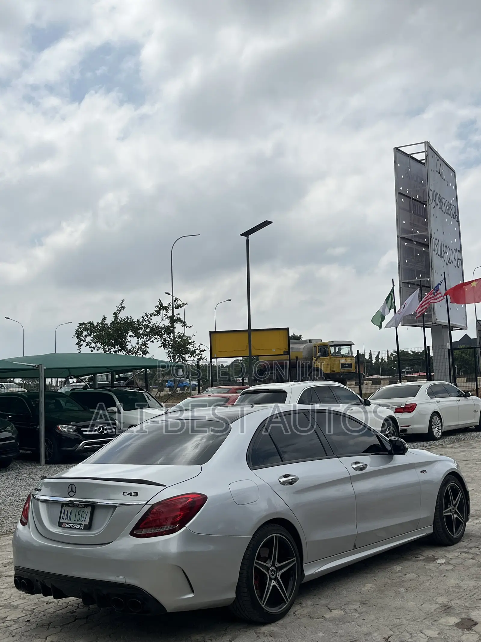 Mercedes-Benz C-Class 2016 Silver