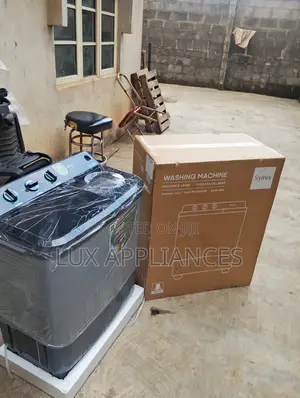 Syinix 8.5kg Washing Machine for Family Laundry Management