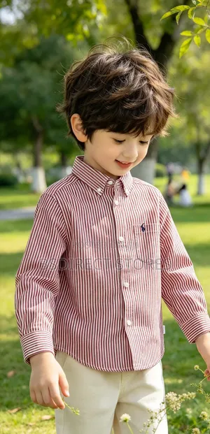 Genuine RALPH LAUREN Striped Cotton Poplin Patterned Shirts