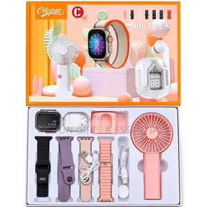 D96 Plus 8-in-1 Smartwatch Gift Set