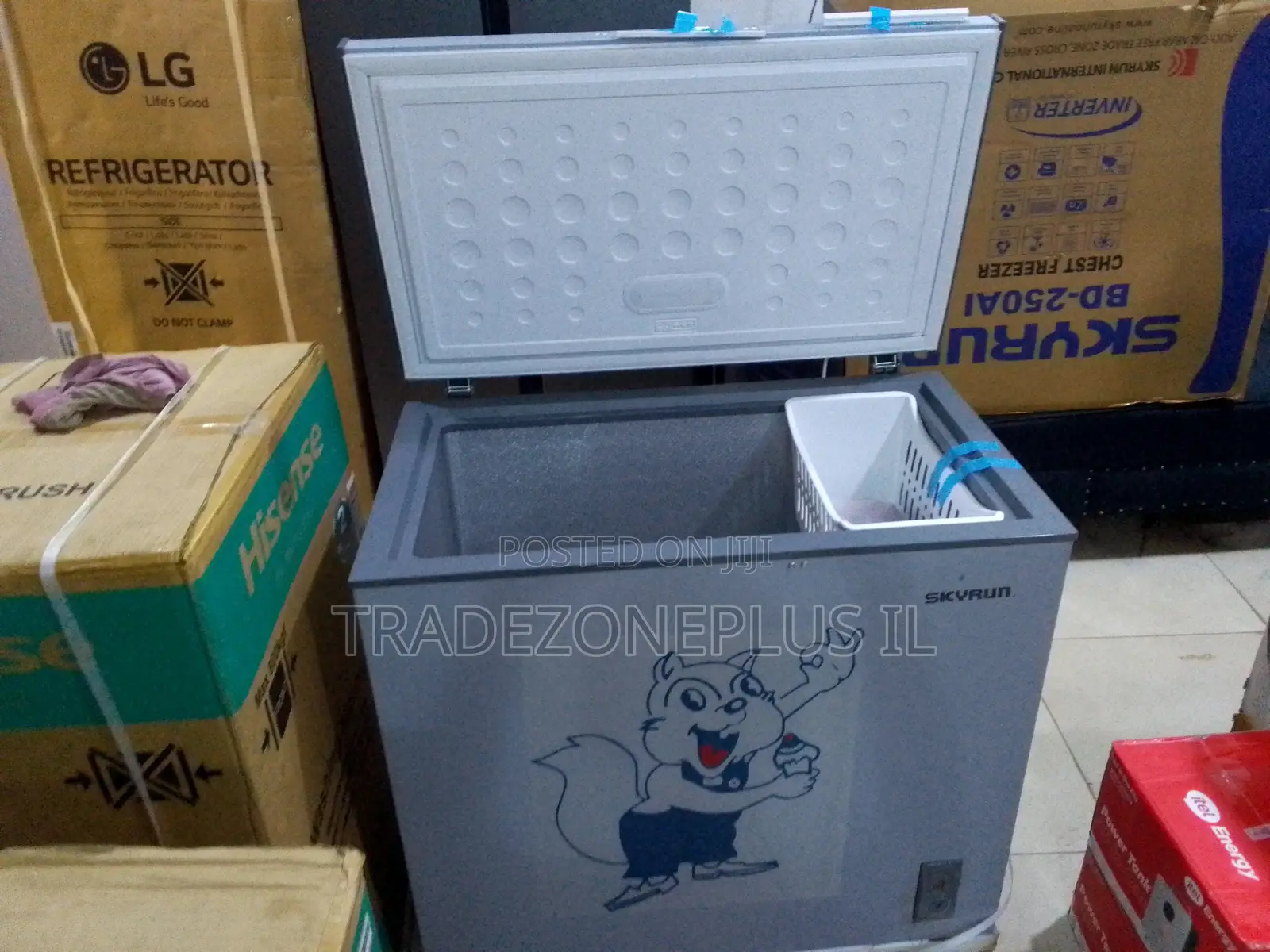 SkyRun Large Capacity 250L Deep Freezer