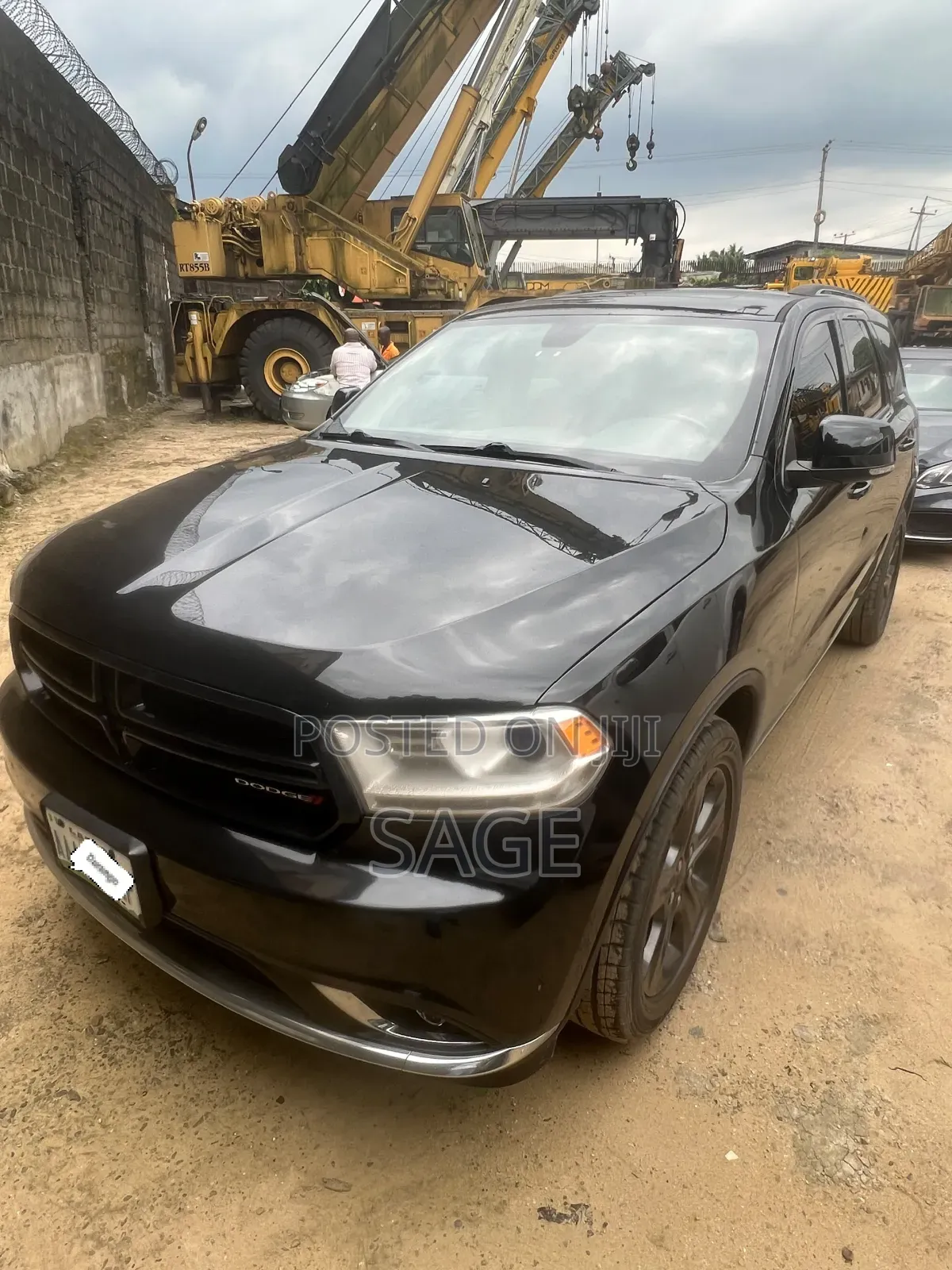 Dodge Durango Limited AWD 2016 Black