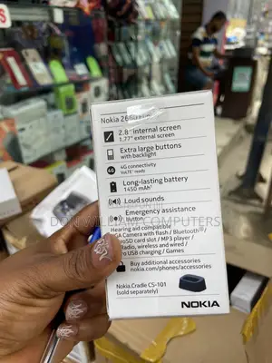New Nokia 2660 Flip Black
