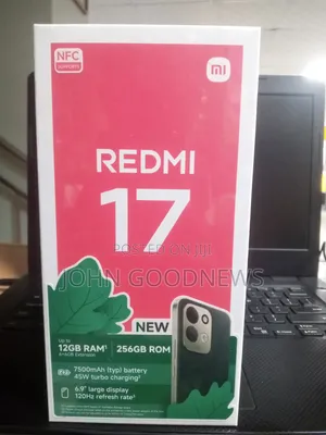 New Xiaomi Redmi 17 256 GB Black