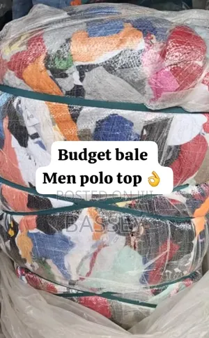 Awoof Thrift Men Polo Top Grade a Mix With Grade B