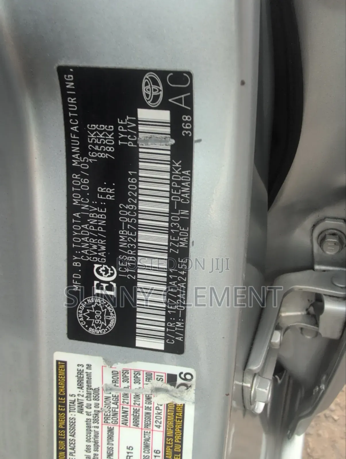 Toyota Corolla LE 2006 Silver