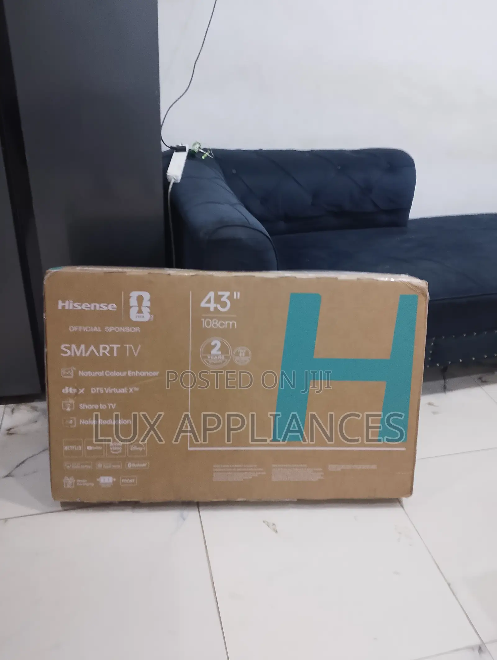 Hisense 43 Inch Smart TV – WiFi Enabled