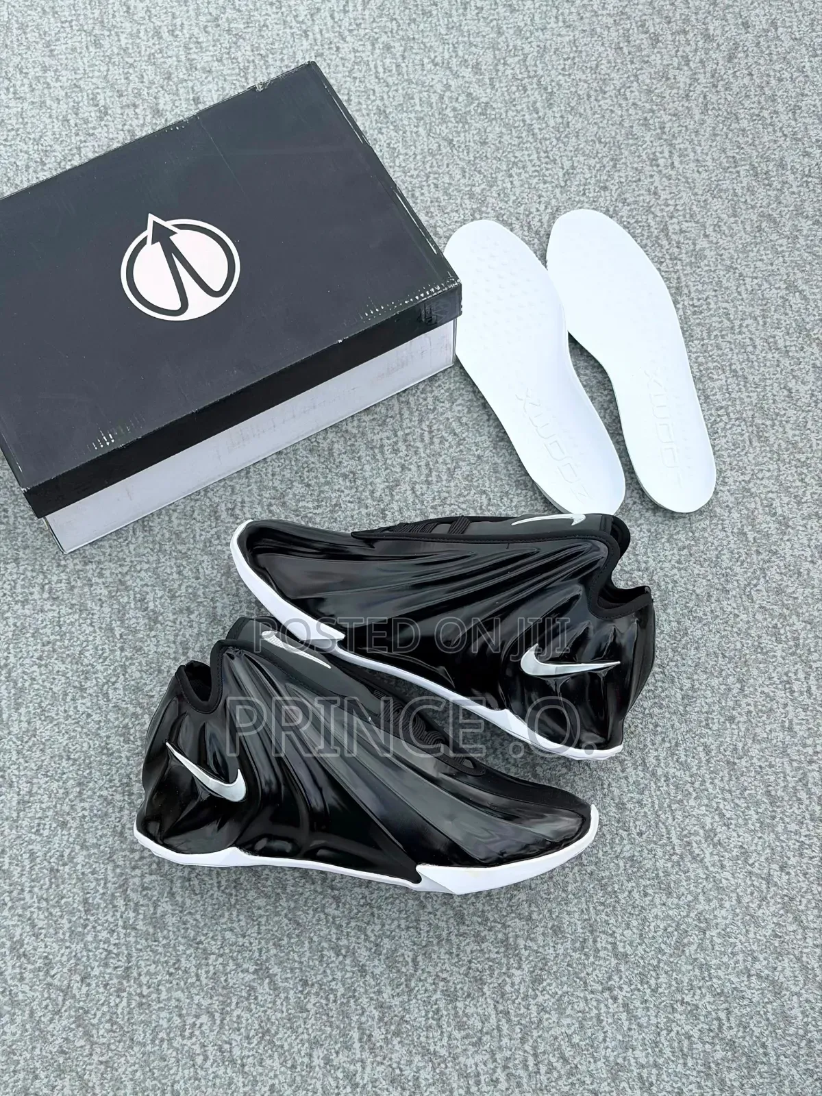 NIKE GT FUTURE “Black and Red ” SNEAKERS