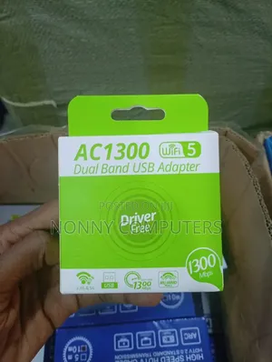 AC1300 Dual Band USB Wi-Fi Adapter 1300Mbps Wireless Network Card