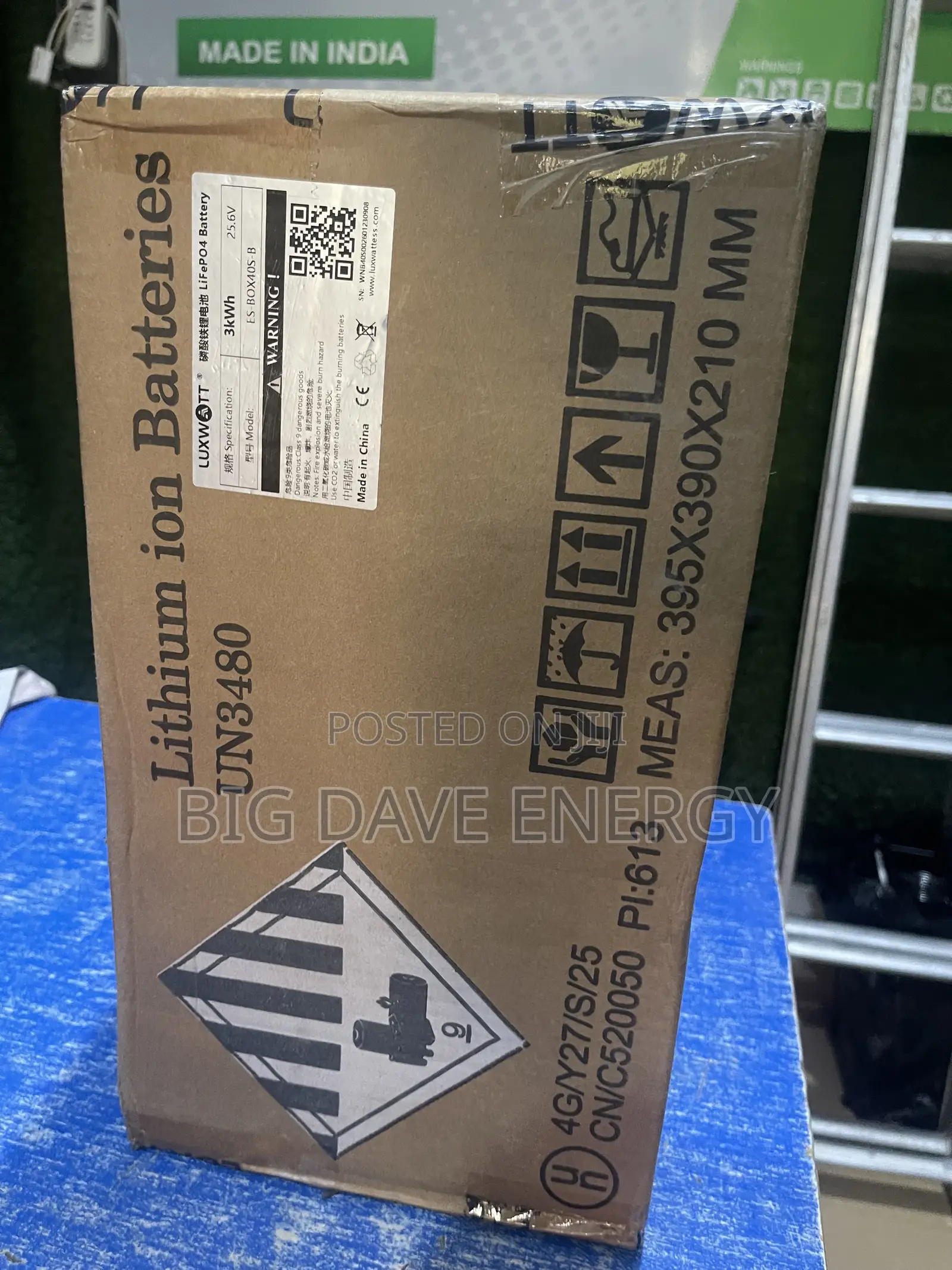 3kw 24v Luxwat Lithium Battery
