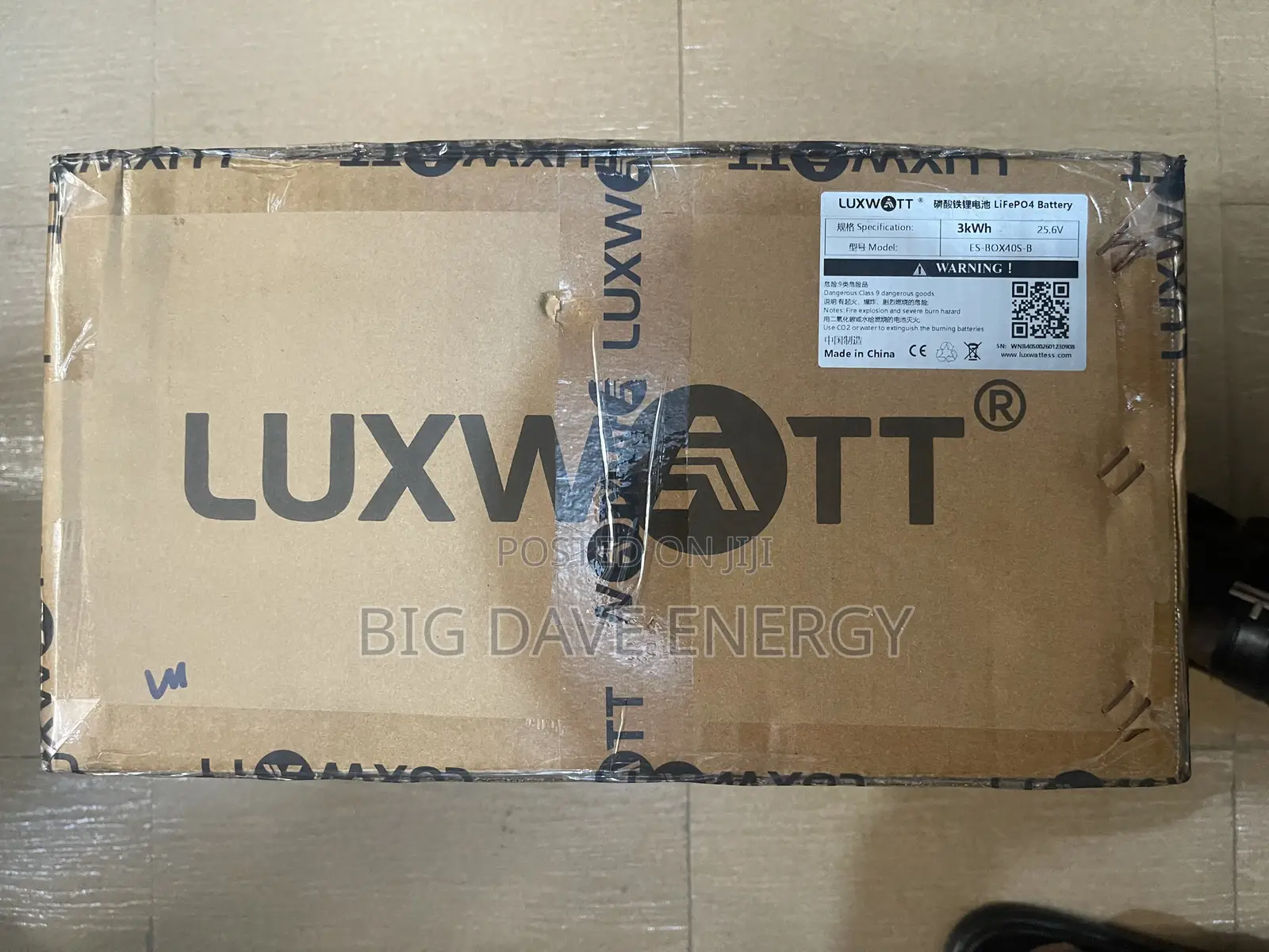 3kw 24v Luxwat Lithium Battery