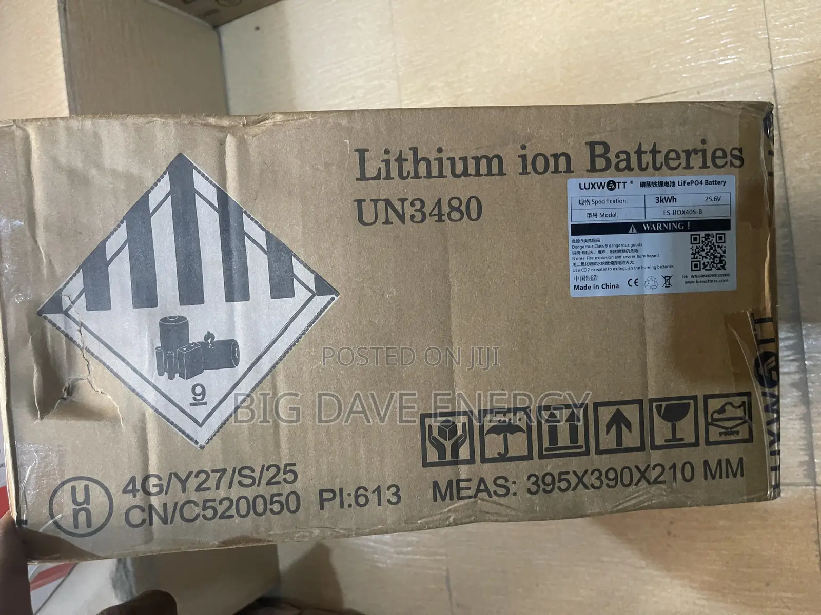 3kw 24v Luxwat Lithium Battery