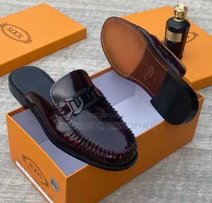 Brand New Luxury Men’s Tod’s Designer Half Shoes / Mules With Box