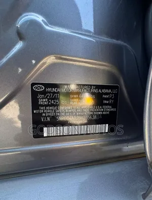 Hyundai Sonata 2011 Gray