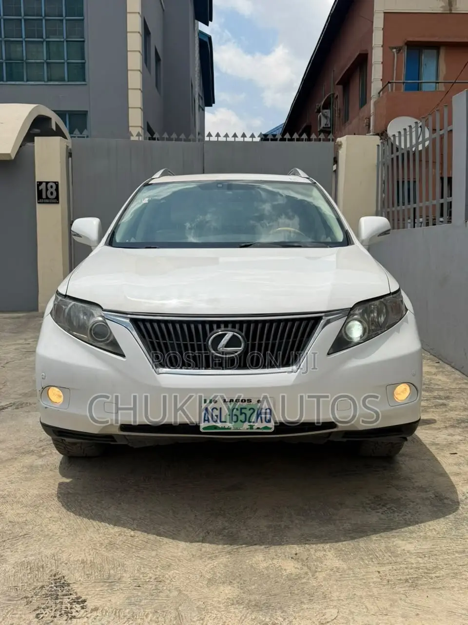 Lexus RX 350 AWD 2012 White