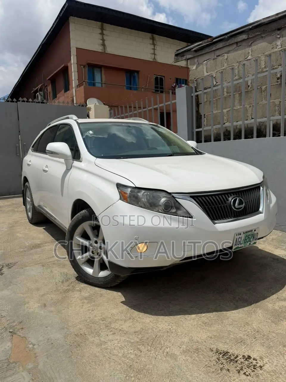 Lexus RX 350 AWD 2012 White