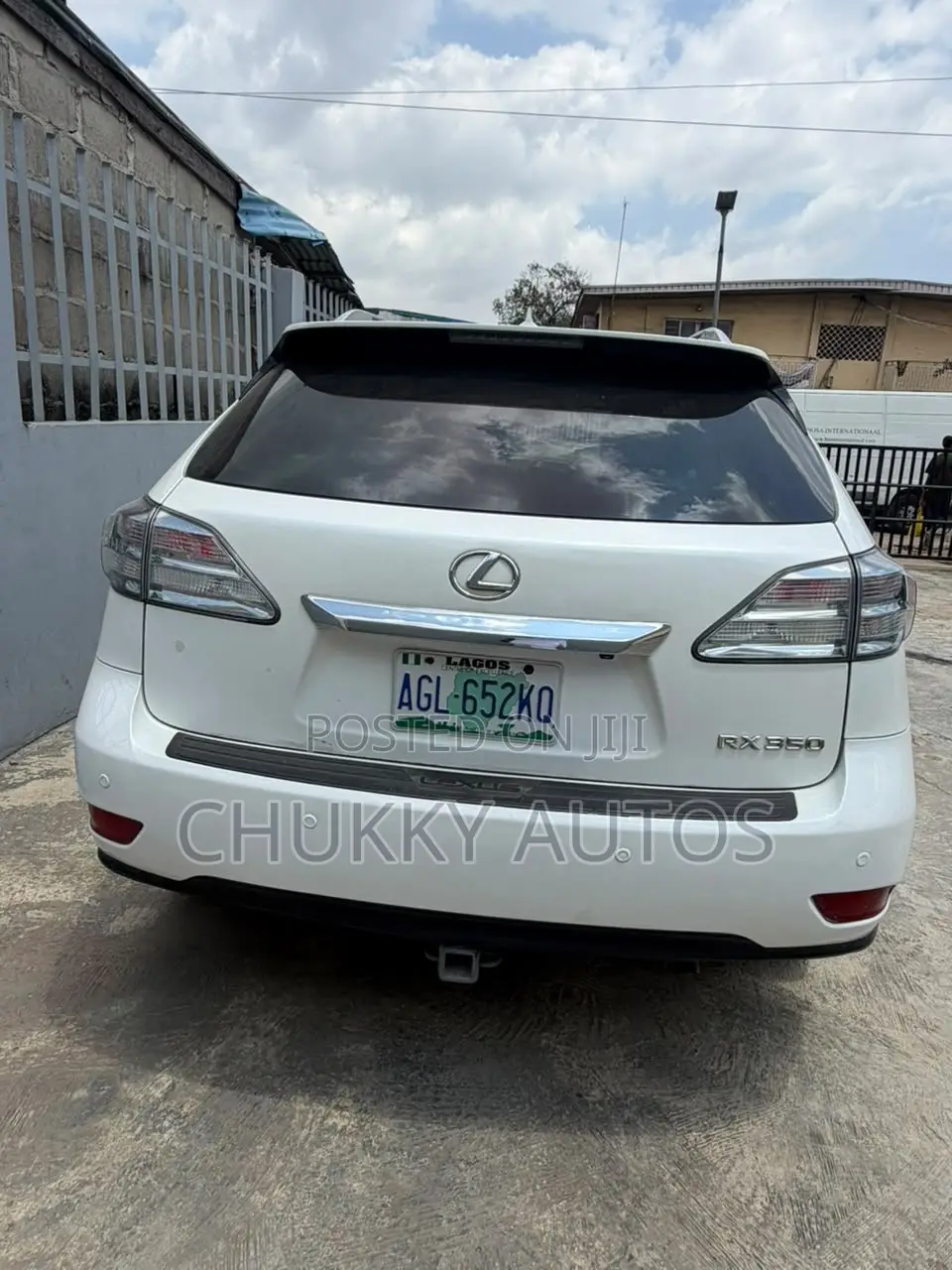 Lexus RX 350 AWD 2012 White