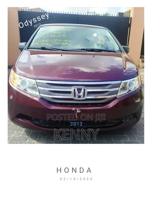 Honda Odyssey EX 2012 Red