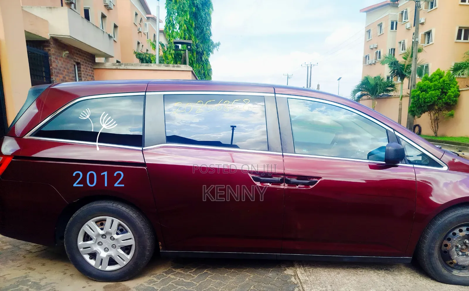 Honda Odyssey EX 2012 Red