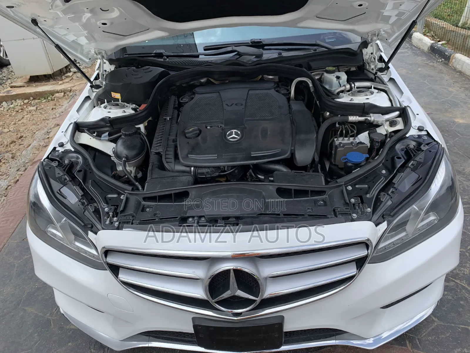Mercedes-Benz E350 2014 White