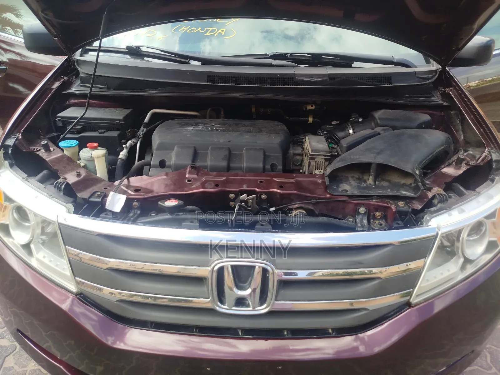 Honda Odyssey EX 2012 Red