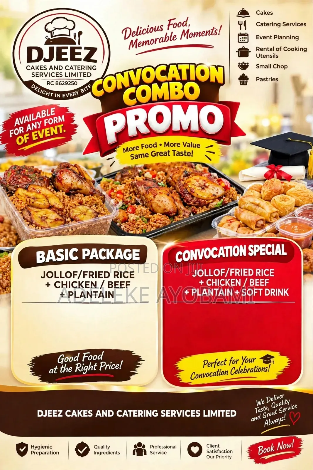 Convocation Combo Promo