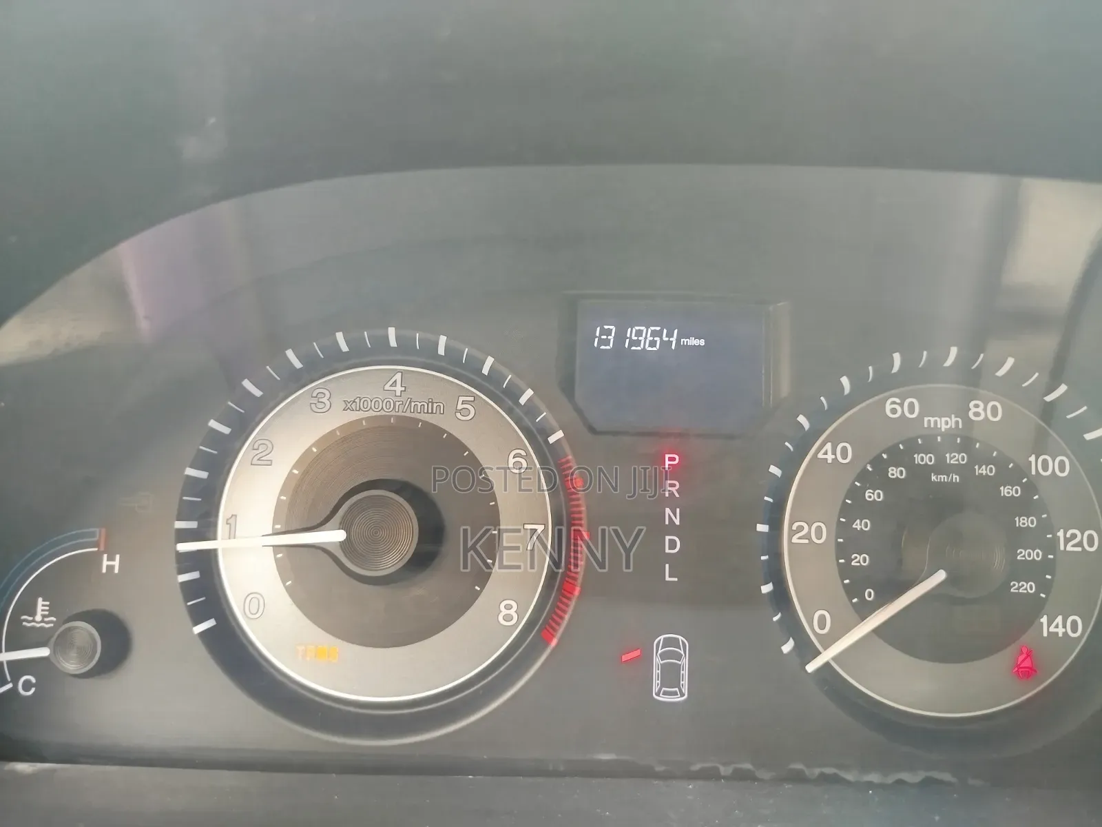 Honda Odyssey EX 2012 Red