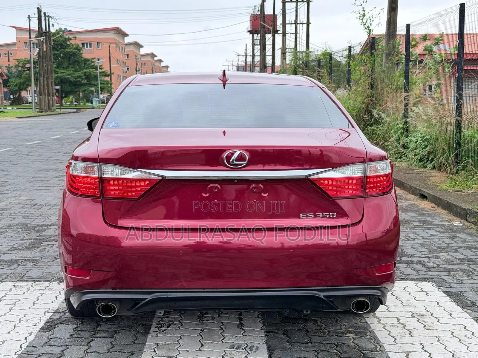 Lexus ES 2015 Red