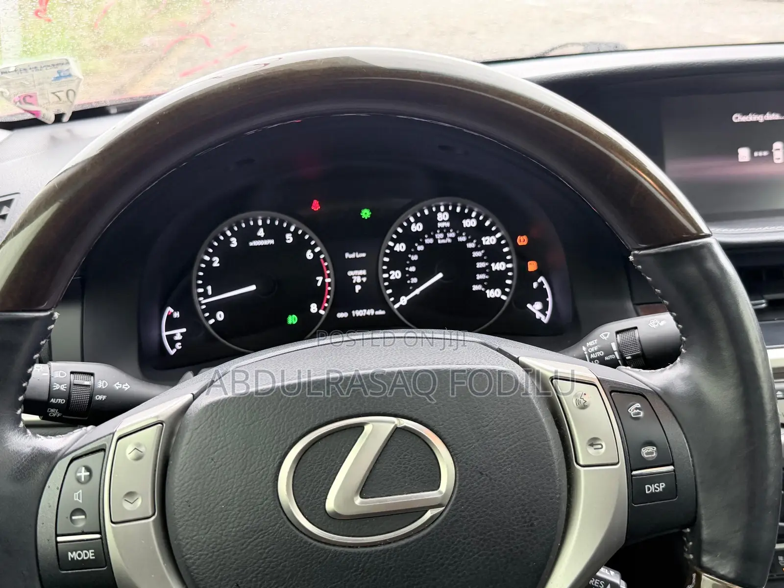 Lexus ES 2015 Red