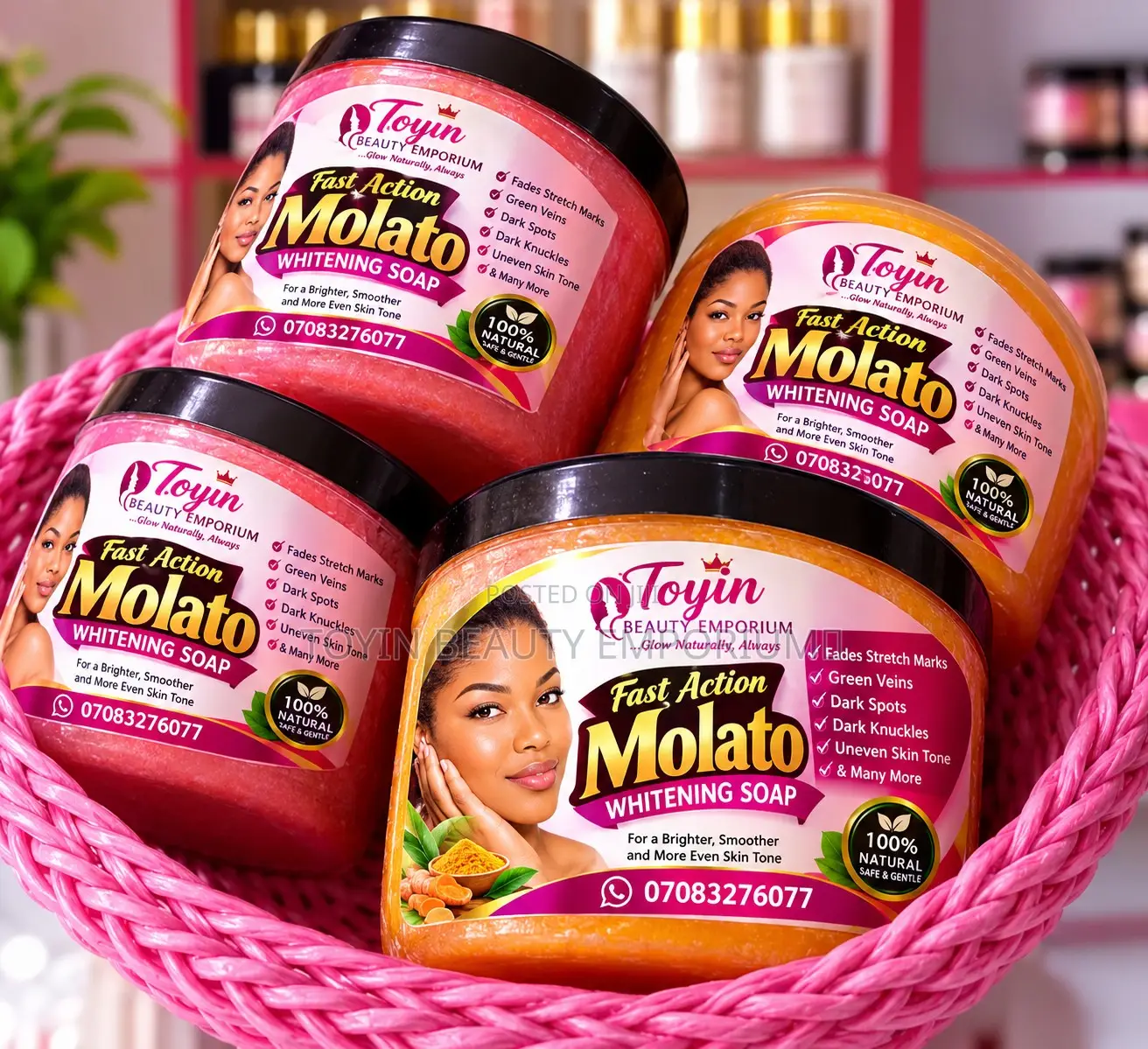 Fast Action Molato Whitening Soap