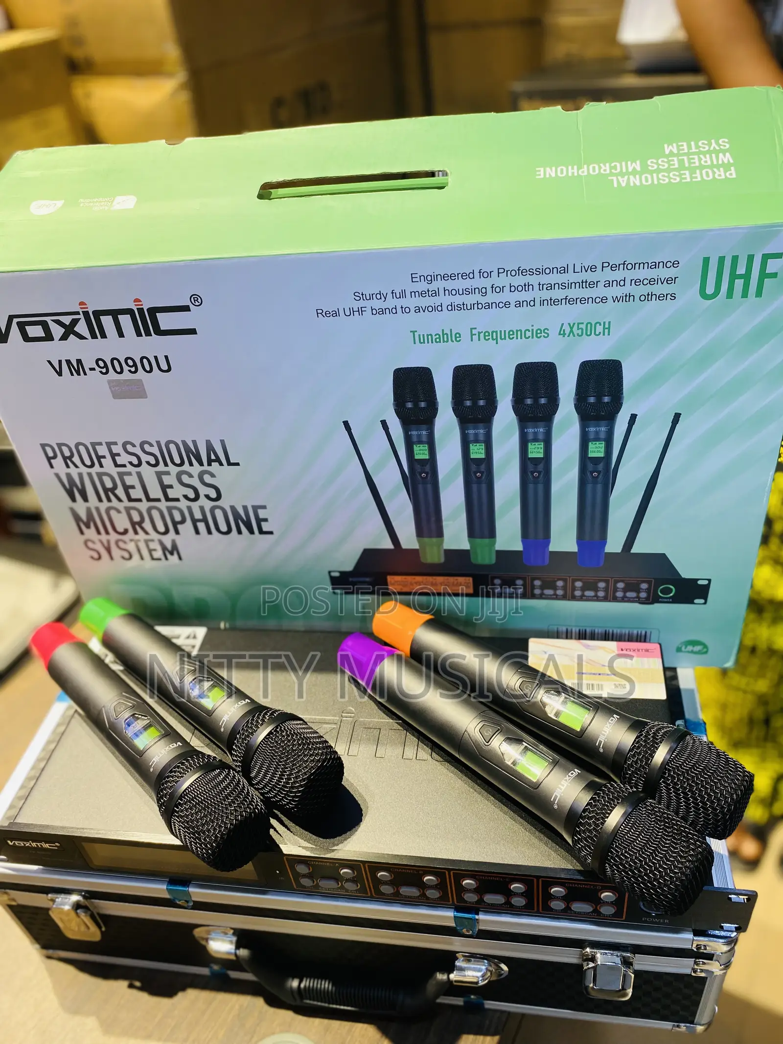 Voximic 4in1 Wireless Microphone