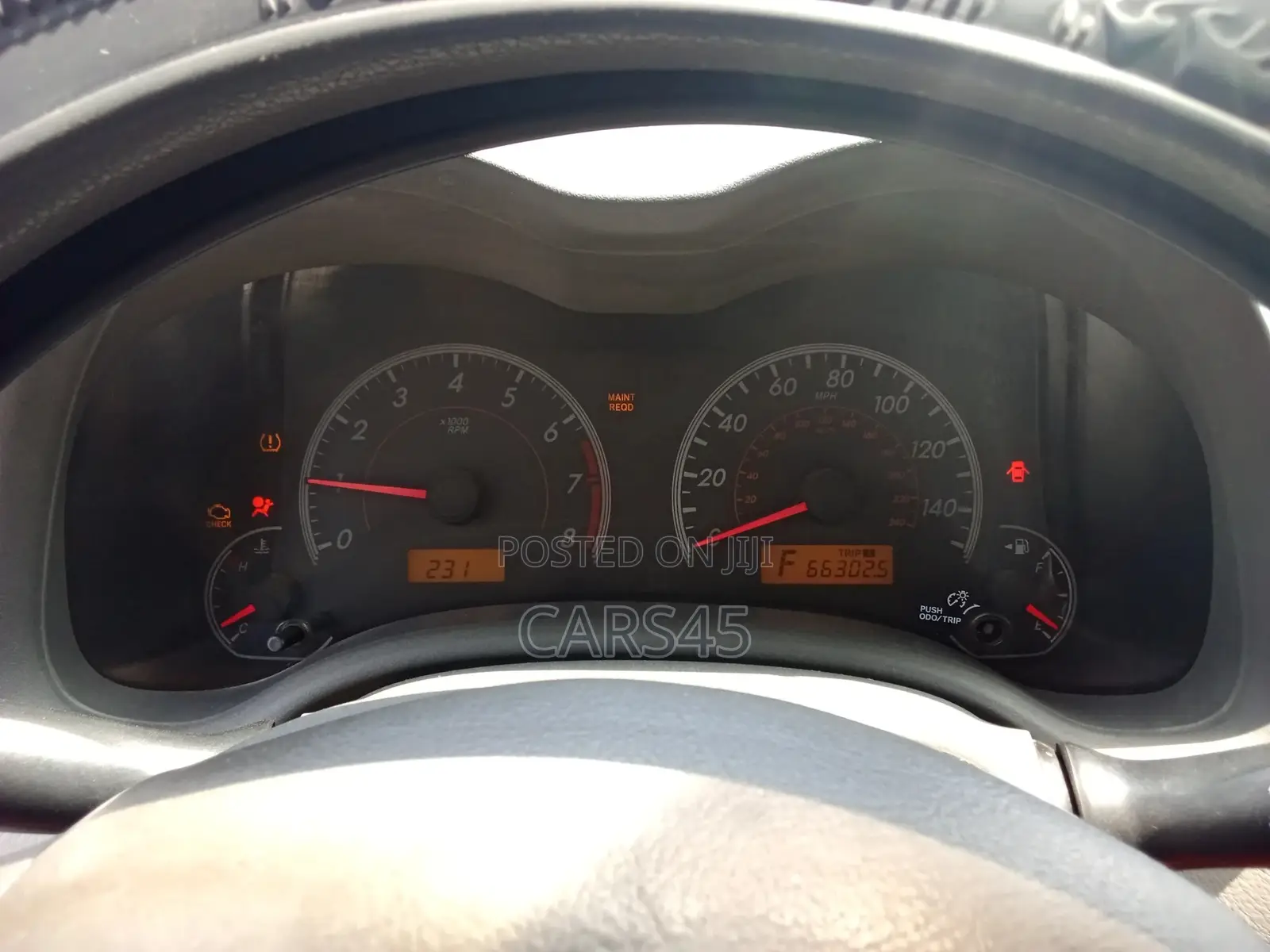 Toyota Corolla 2009 Gray