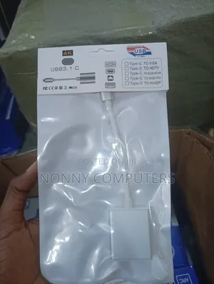 Type-C to HDMI 4K HDTV Adapter USB-C to HDMI Converter