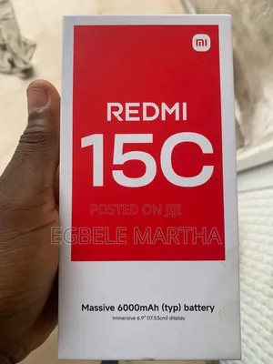 New Xiaomi Redmi 15C 4G 256 GB Gold