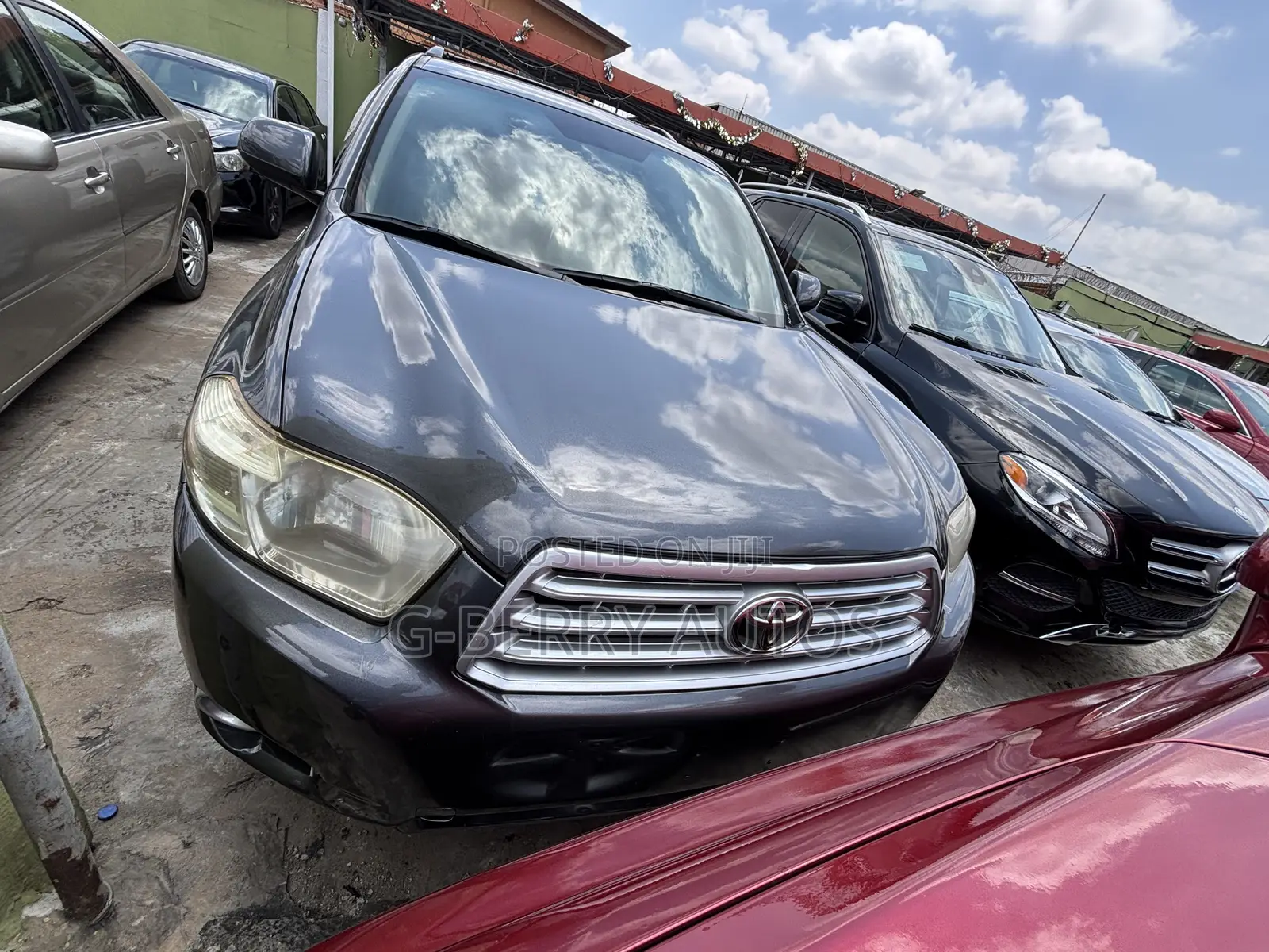 Toyota Highlander V6 2009 Gray